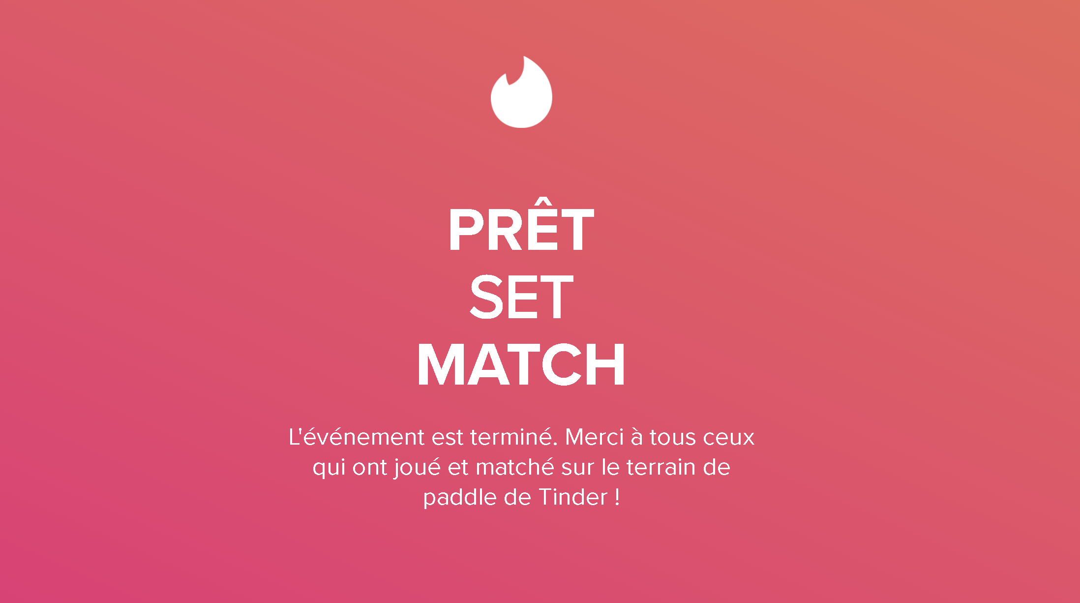 Tinder: the experience padel in France, Spain, Italy?