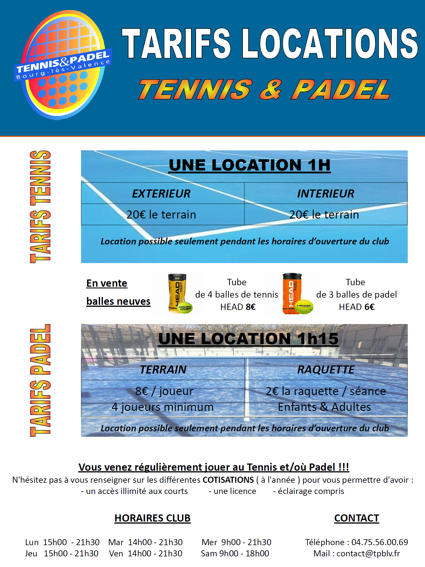 テニス＆ Padel Bourg-Les-Valence
