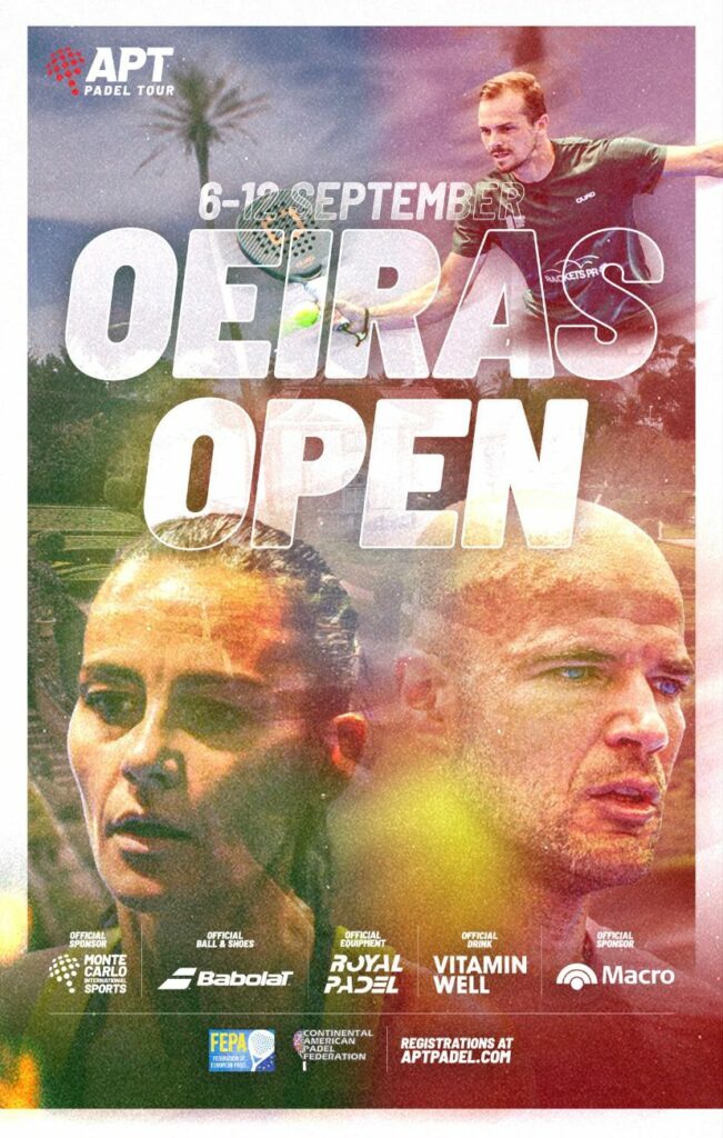 APT Padel Tour Oeiras Open 2021 Sortis des Tableaux