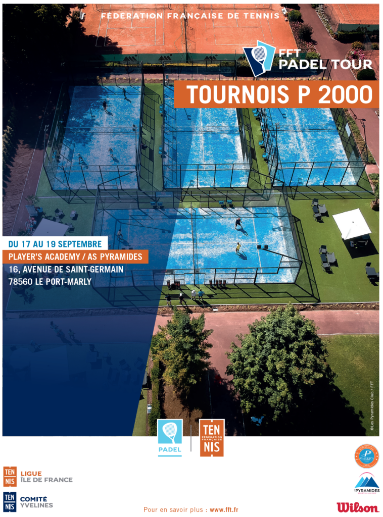 FFT PADEL TOUR PARIS PYRAMIDS PLAYER'S 2021