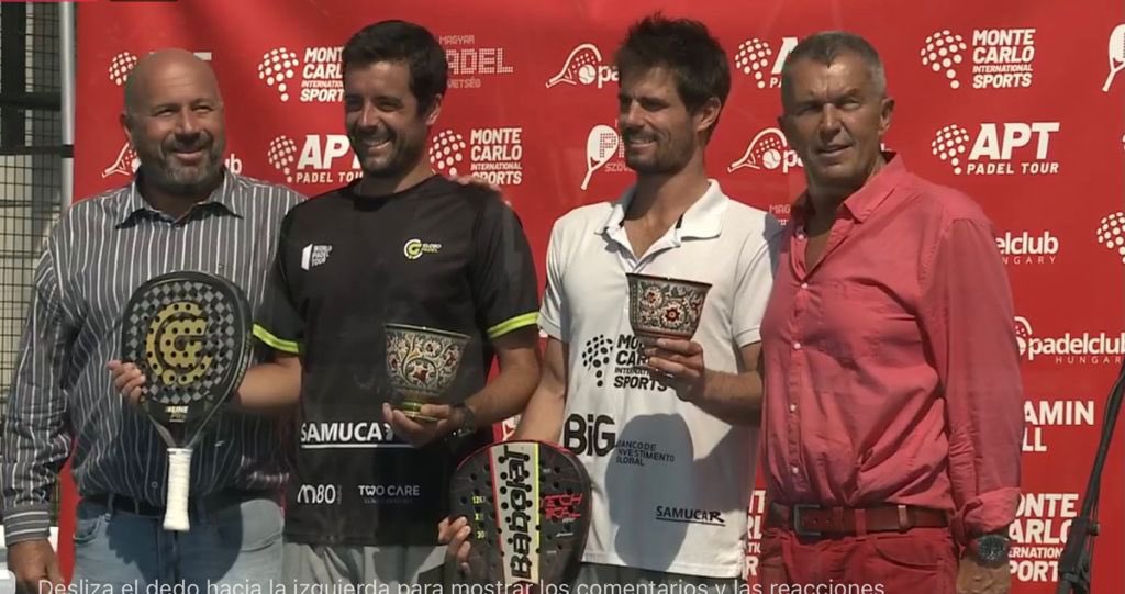APT Padel Tour: Pascoal / Oliveira reigns in Hungary
