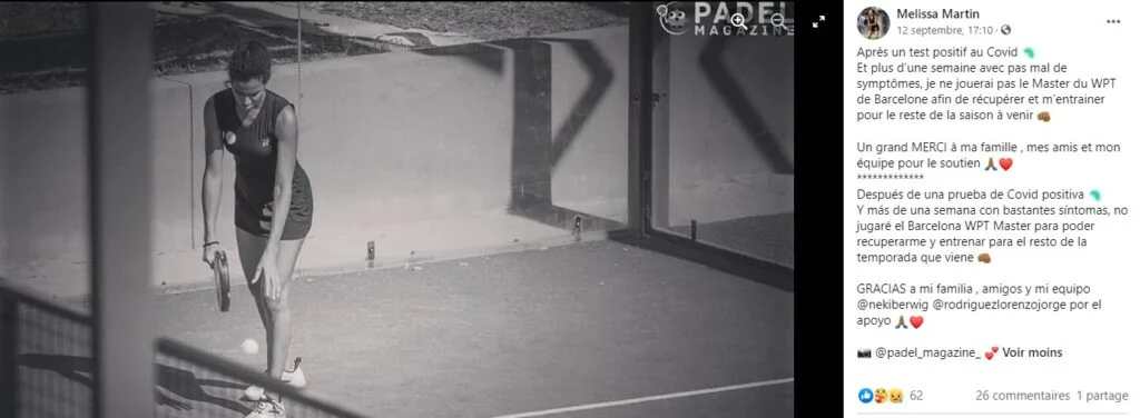 Post FB Melissa Martin Covid19