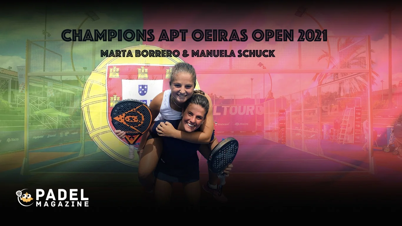 borrero schuck championnes de l'apt oeiras open