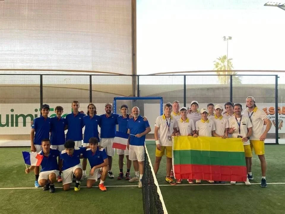 france lithuanie padel junior mondial 2021
