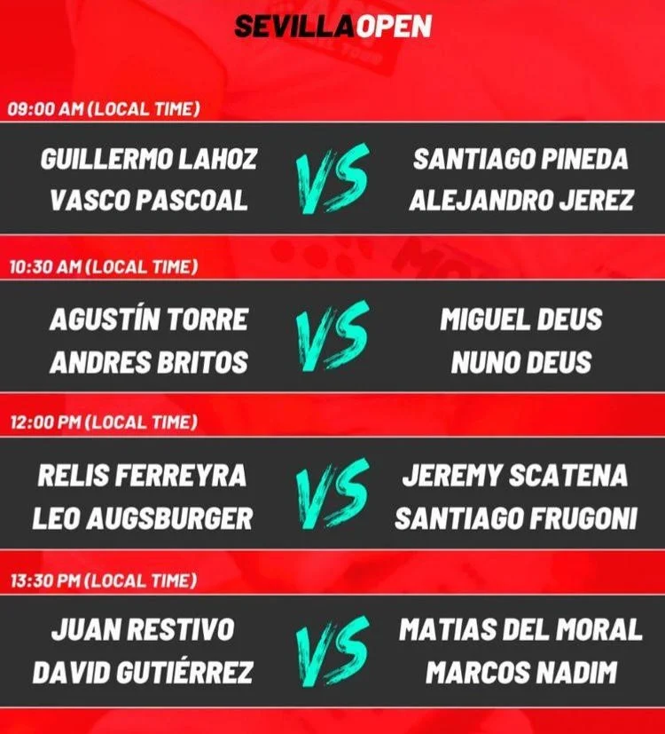 seizièmes apt padel tour sevilla open affiches 1