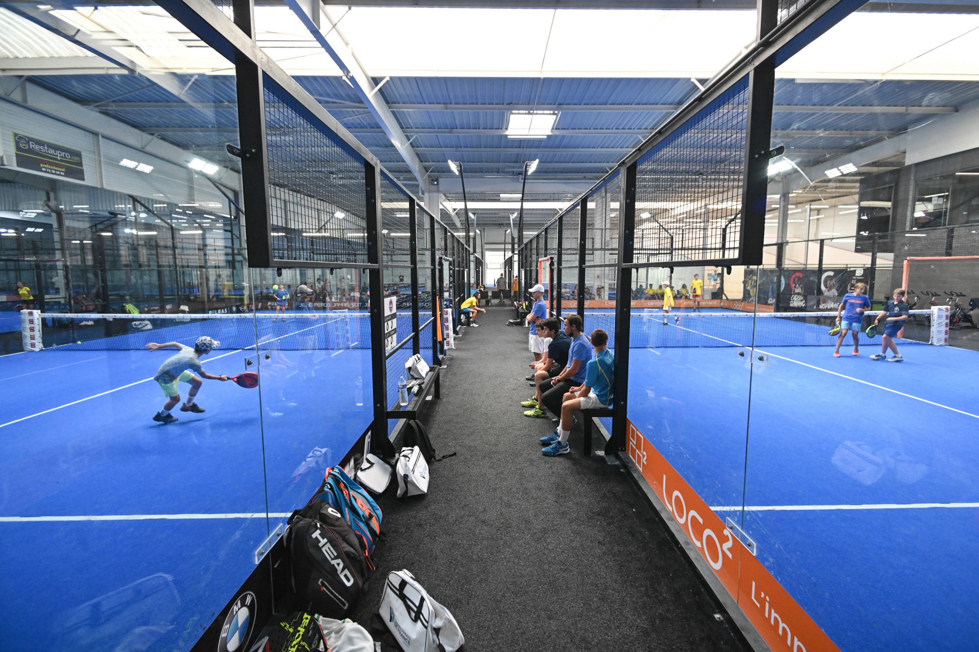 P1000 Toulouse Padel Club: the posters of the semi-finals