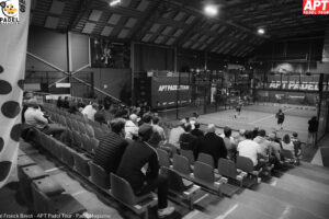 APT Padel Tour noir et blanc Sweden Grand Master public 2021