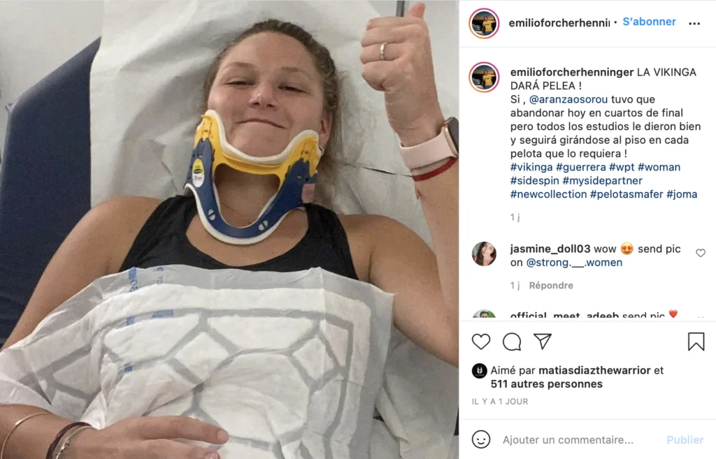 Aranzazu Osoro blessure menorca Open Padel 2021 | Padel Magazine Aranzazu Osoro blessure menorca Open Padel 2021