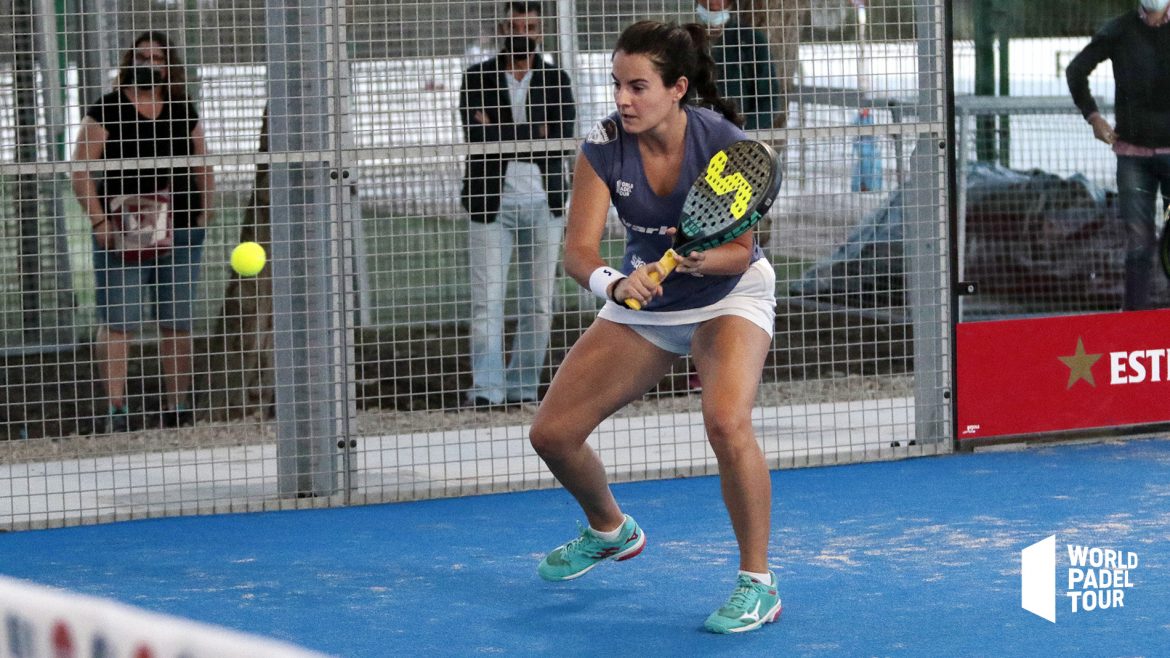 Barbara Las heras WPT Menorca Open 2021 volley di rovescio