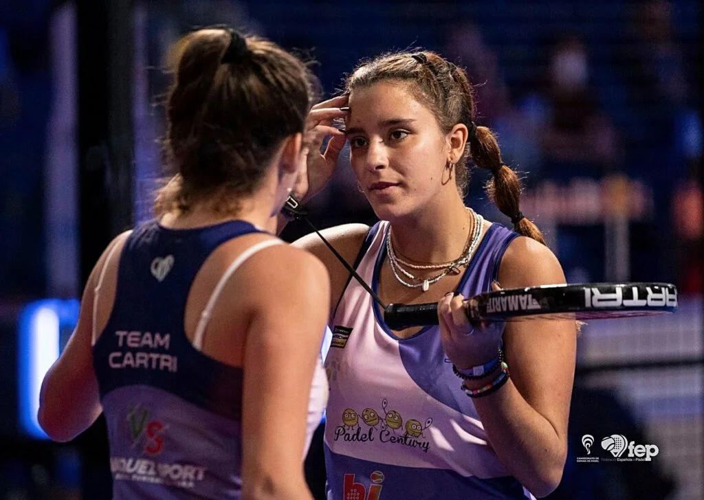 Jumelles Rodriguez Cartri FEP Espagne 2021 | Padel Magazine Jumelles Rodriguez Cartri FEP Espagne 2021