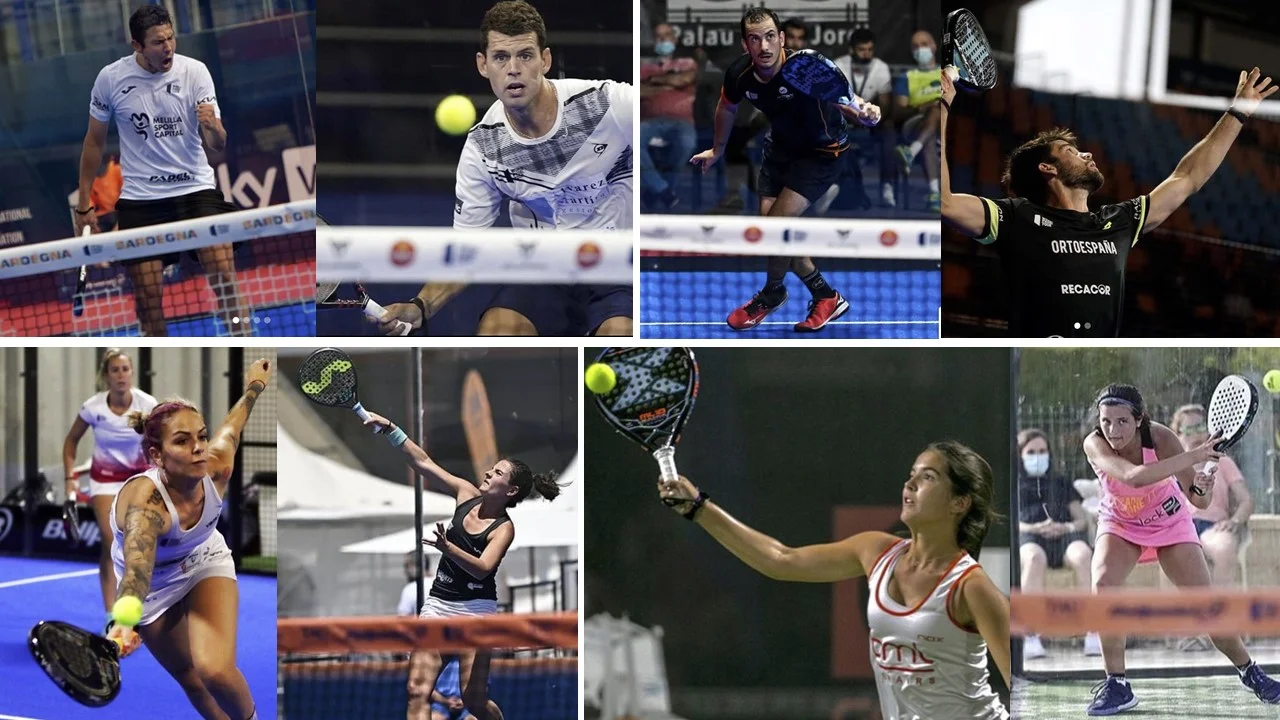 Paires qui se séparent sur le WPT octobre 2021 galan belluati garrido moyano