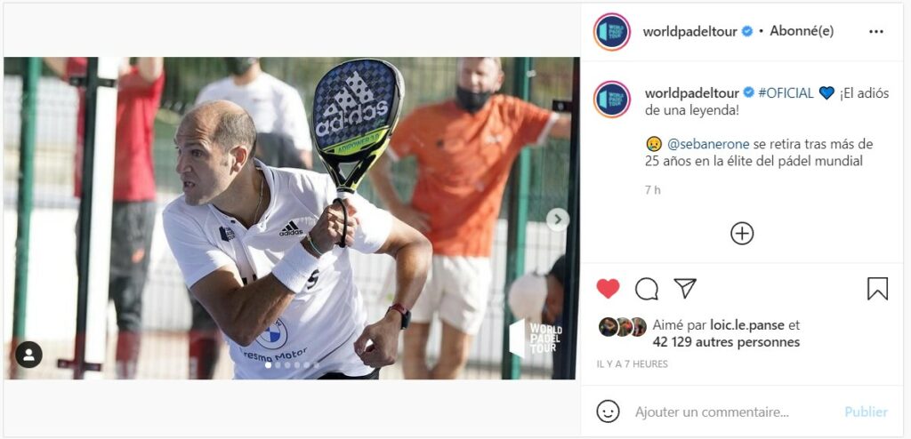 Seba Nerone Instagram WPT Jubilació