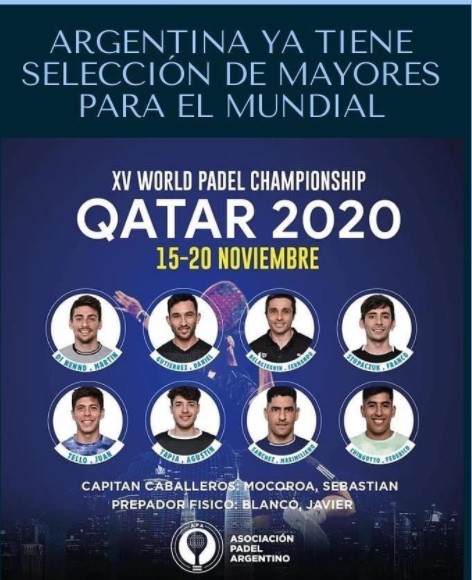 Lista de jugadores argentinos seleccionados en el mundo 2020