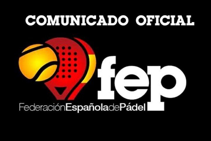 Nota de premsa oficial de la FEP