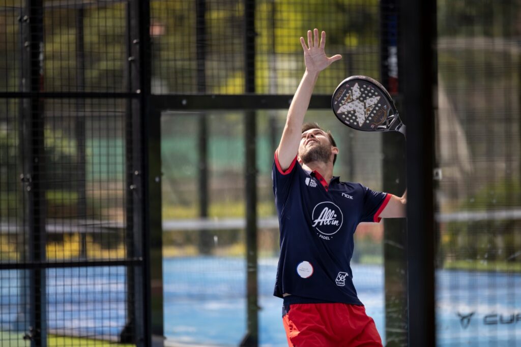 smash padel Benjamín tison cupra