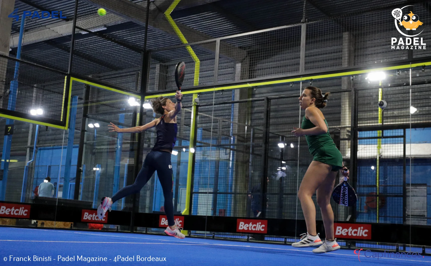 Detrivière et Hidalgo en patronnes à l’Open 4Padel Bordeaux