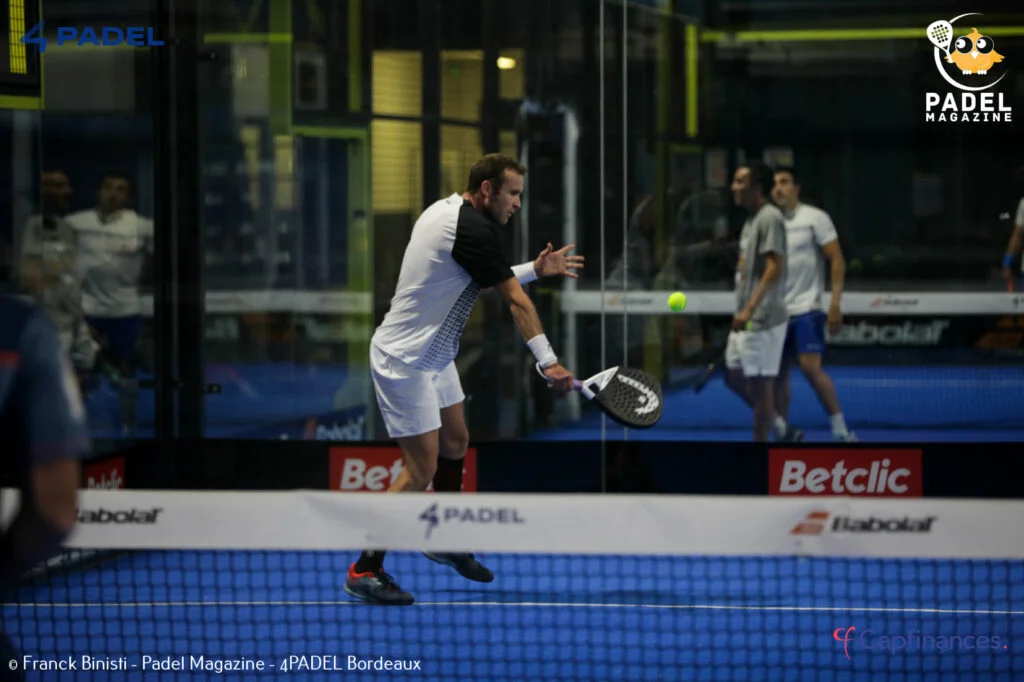 Benjamin Grué revers 4Padel Bordeaux 2021 | Padel Magazine Benjamin Grué revers 4Padel Bordeaux 2021