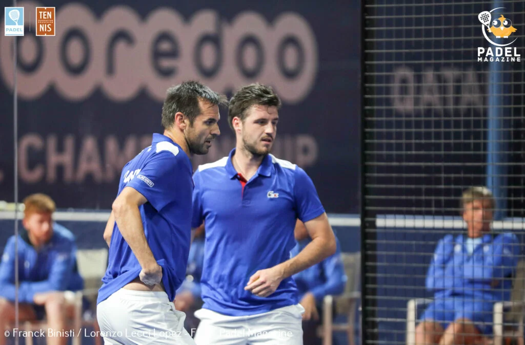 Benjamin Tison Johan Bergeron Mondial Qatar 2020 match | Padel Magazine Benjamin Tison Johan Bergeron Mondial Qatar 2020 match