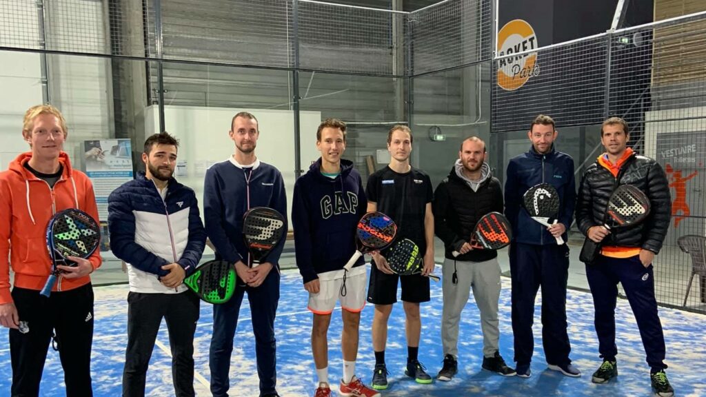 Demi finalistes P500 racket park novembre 2021