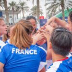 フランスの女性のモチベーションカタール2020世界のチーム