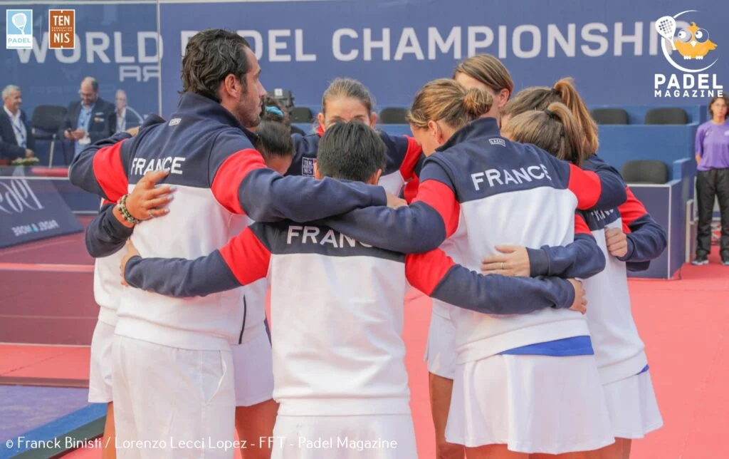 Equipe de france groupe cercle mondial 2020 | Padel Magazine Equipe de france groupe cercle mondial 2020