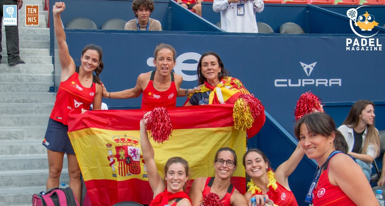 Le padel "Äta" tennis i Spanien