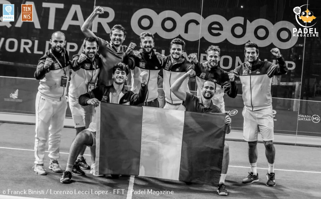 France hommes joie qatar mondial 2020 | Padel Magazine France hommes joie qatar mondial 2020