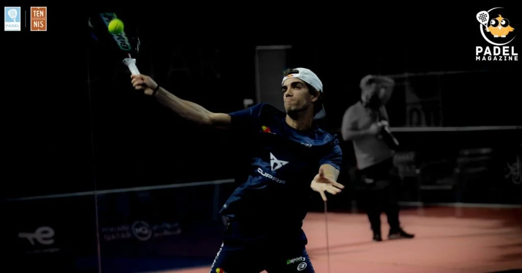 Juan Lebron au mondiaux de padel 2020 Qatar