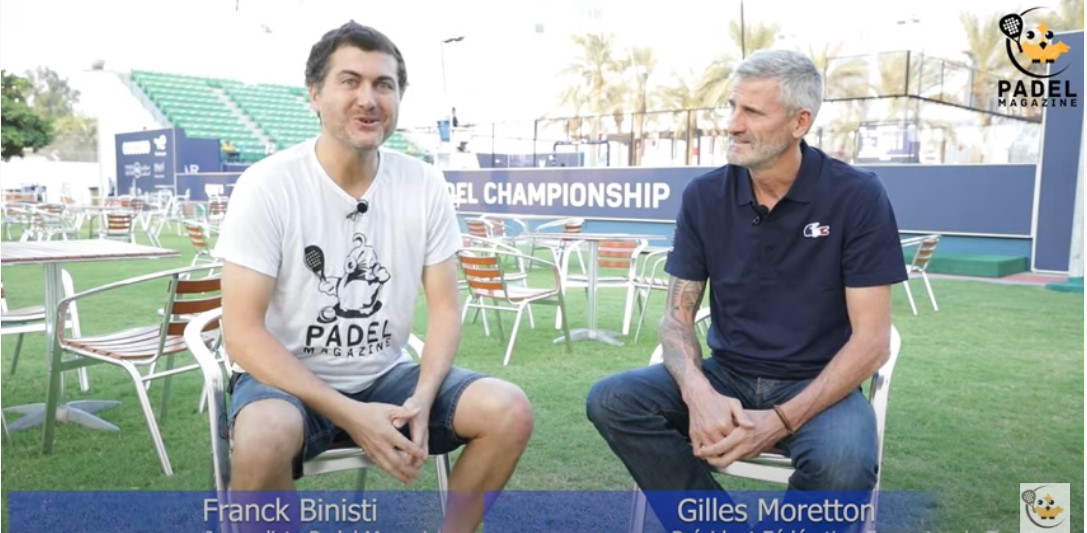Interview mit Gilles Moretton in Doha für die WM 2020