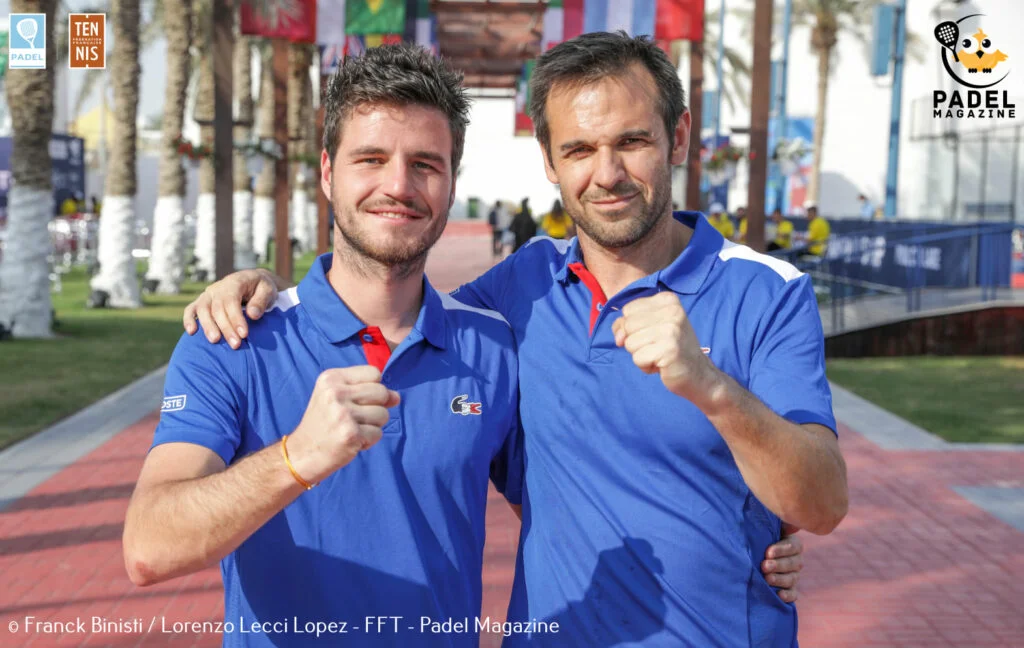 Johan Bergeron et Ben Tison Qatar 2021