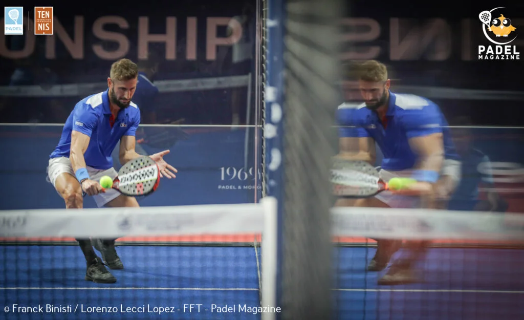 Max Moreau revers équipe de France qatar 2020 | Padel Magazine Max Moreau revers équipe de France qatar 2020