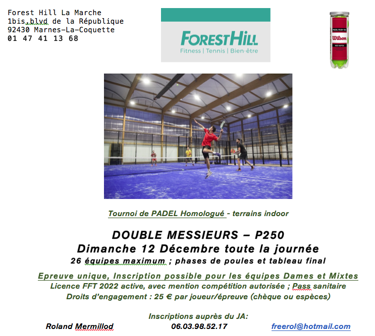 P250 ForestHill dicembre 2021