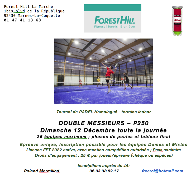 P250 ForestHill desembre 2021