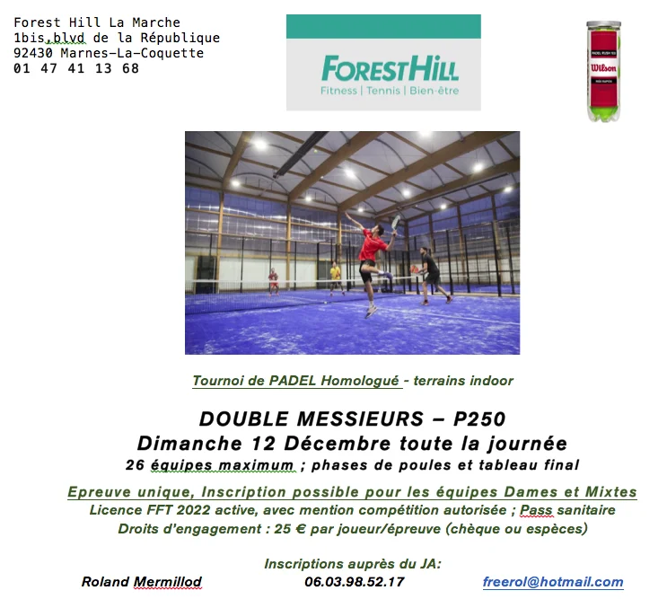 P250 ForestHill décembre 2021