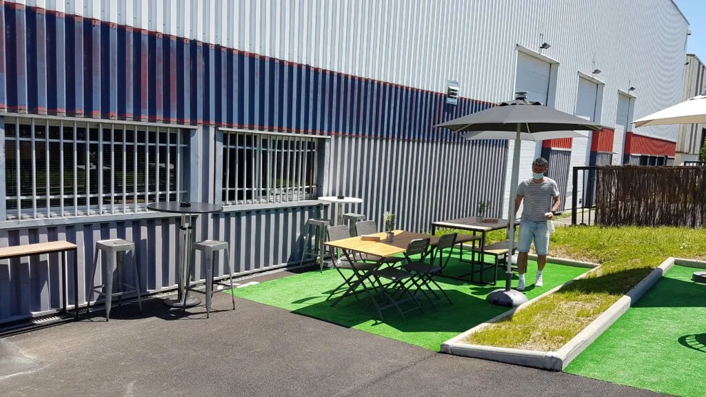 Padel Arena Terrasse extérieure