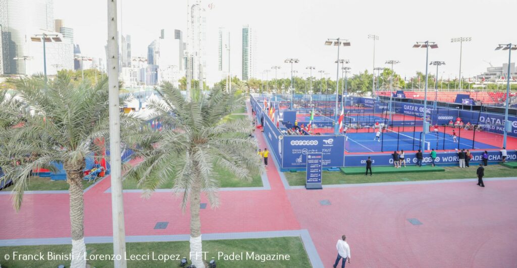 Panorama qatar terrains palmiers mondial 2020