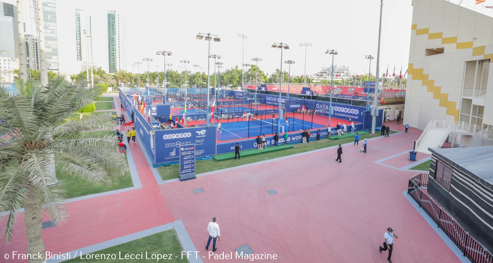 Premier Padel Qatar Major 2022: the table is out!