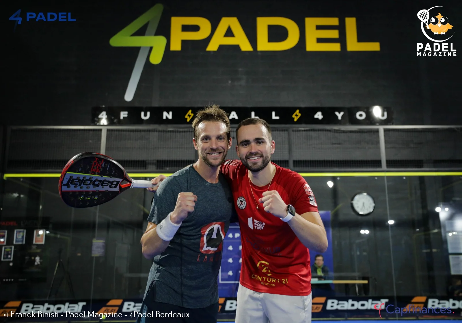 Blanqué et Inzerillo intraitables à l’Open 4Padel Bordeaux