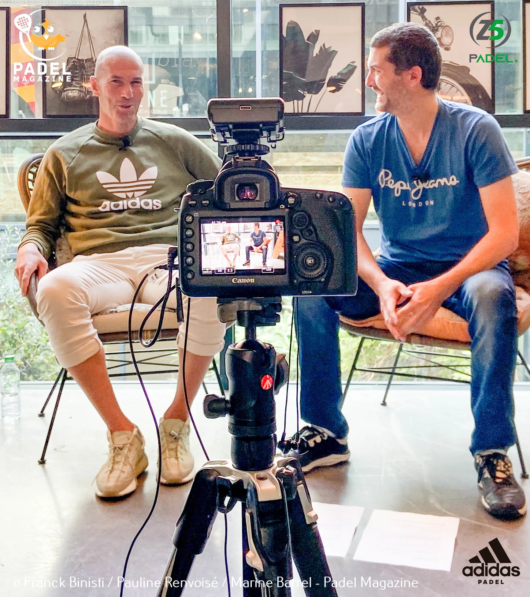 franck binisti Zinedine Zidane Z5 PADEL