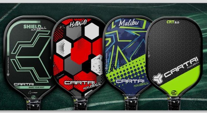 Cartri embarks on pickleball and beach tennis