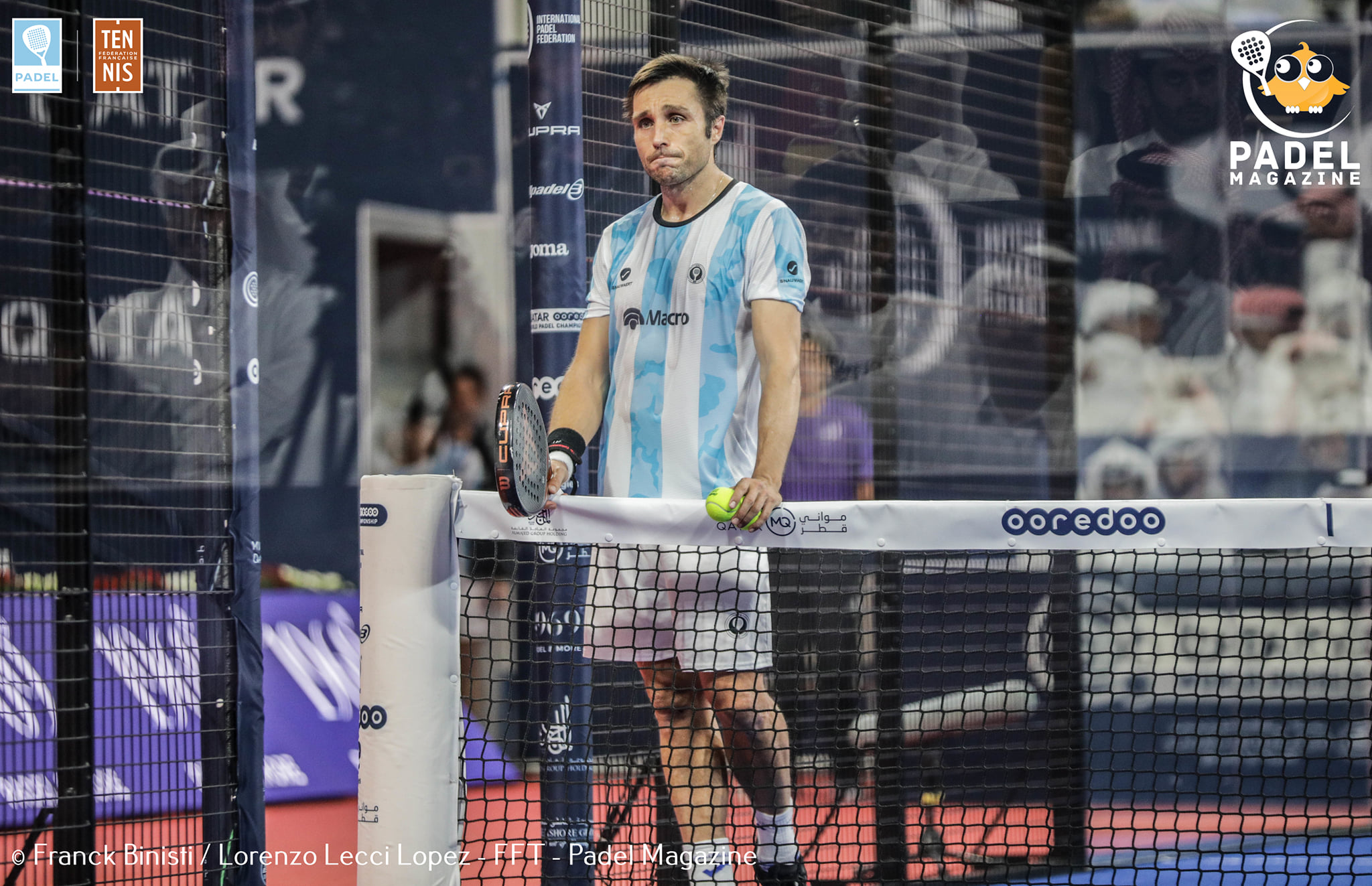 Fernando belasteguin tristesse défaite mondial Argentine Qatar 2020