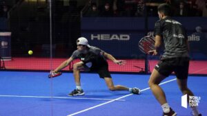 Juan Lebron volée de revers lobée WPT Master Final 2021