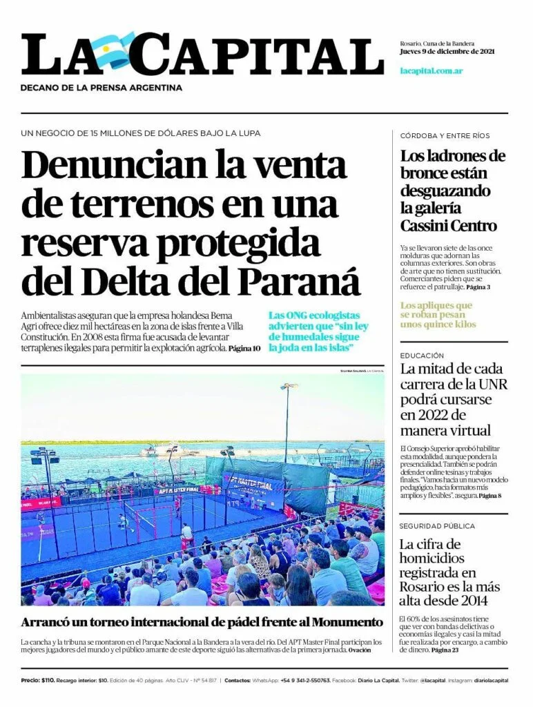 La Capital journal argentin APT