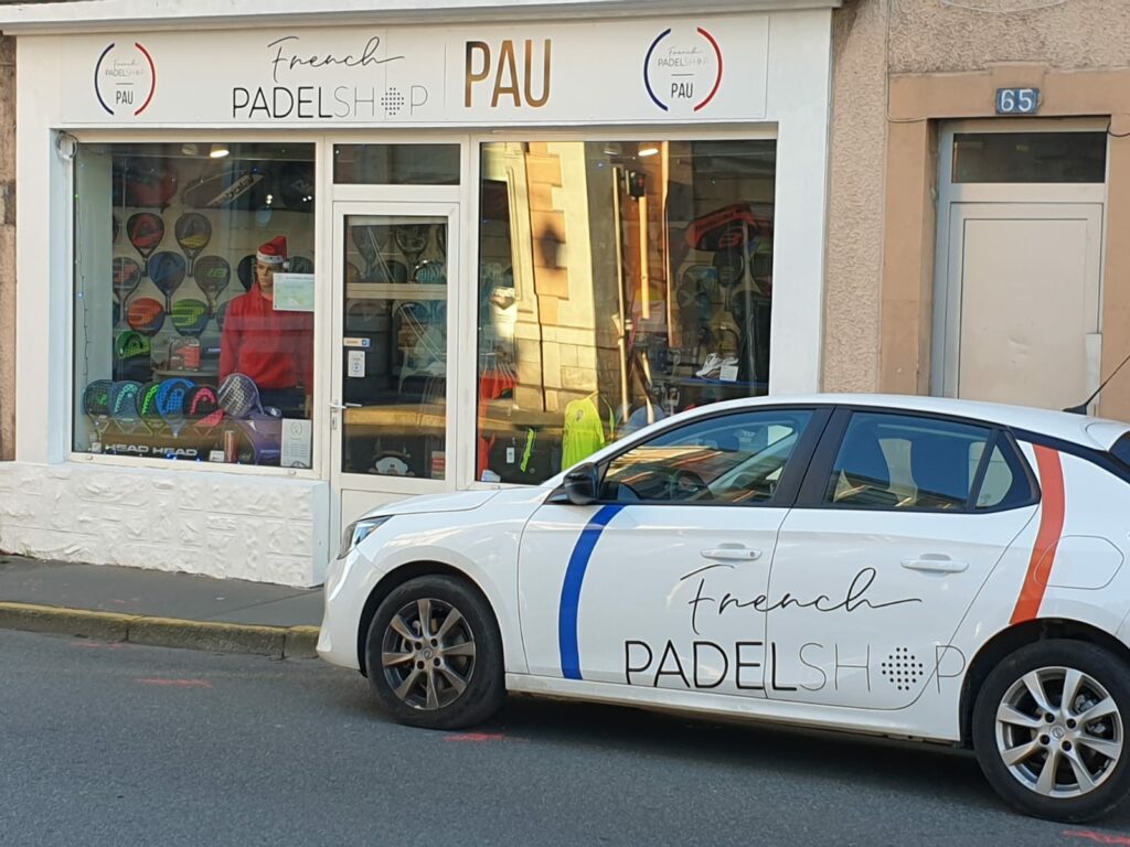 Local Pau Francés Padel tienda tienda