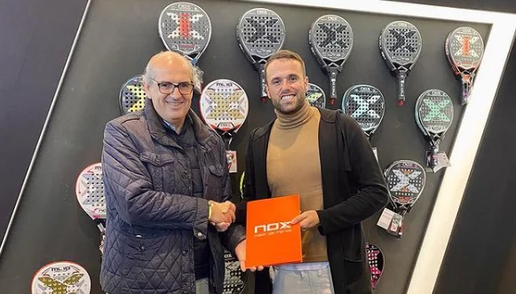 Rafa Mendez s’engage avec Nox Padel