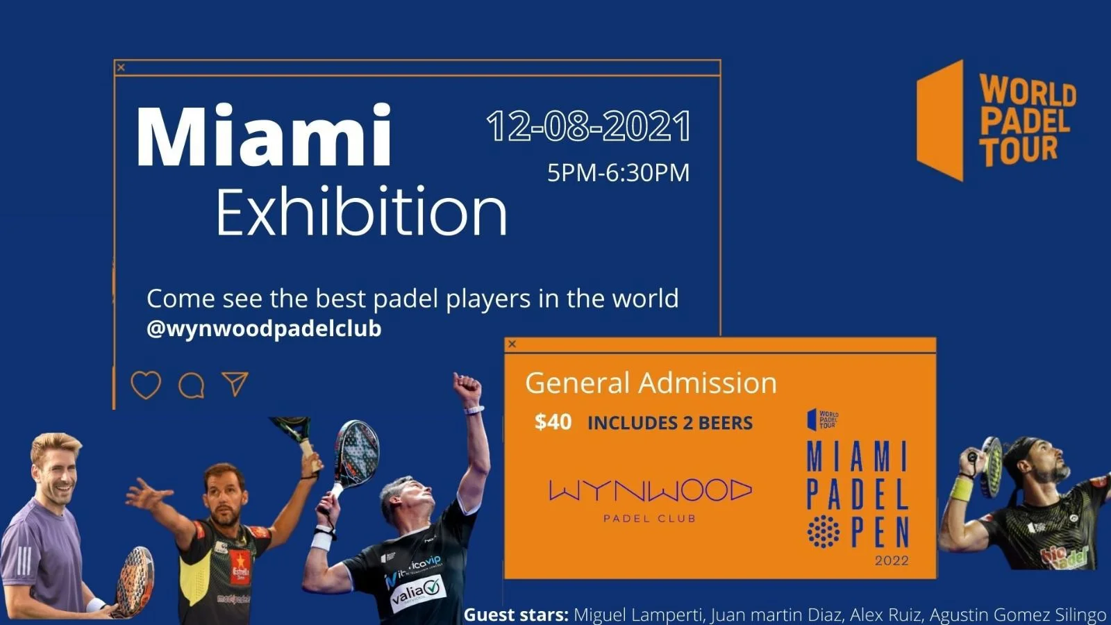WPT exhibition miami decembre 2021