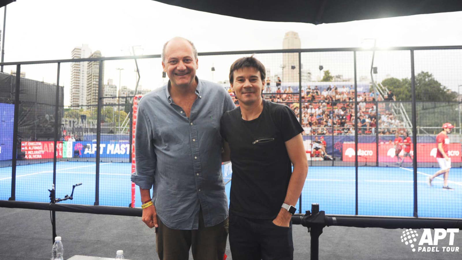 Guillermo Coria seen at the APT Padel Tour
