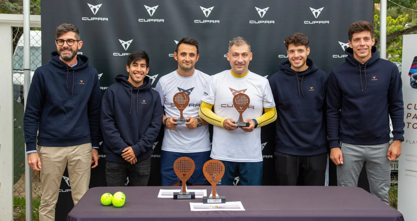 Amatreurs trophées chingotto Tello Cupra Padel Tour Italia 2021