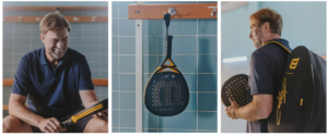 Collection wilson x klopp trois photos pala et sac