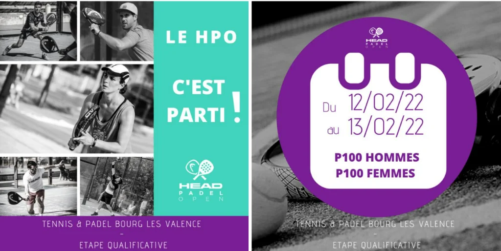 HPO affiche 2eme | Padel Magazine HPO affiche 2eme